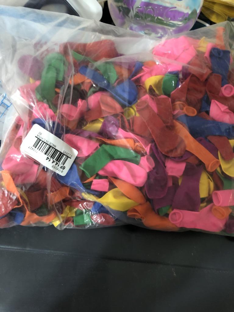 EKIMI Water Bombs Balloons,500Pcs Water Bombs Balloons Outdoor Party Garden Summer Beach DIY Game Fun Toys in Vibrant Colors Random Color 