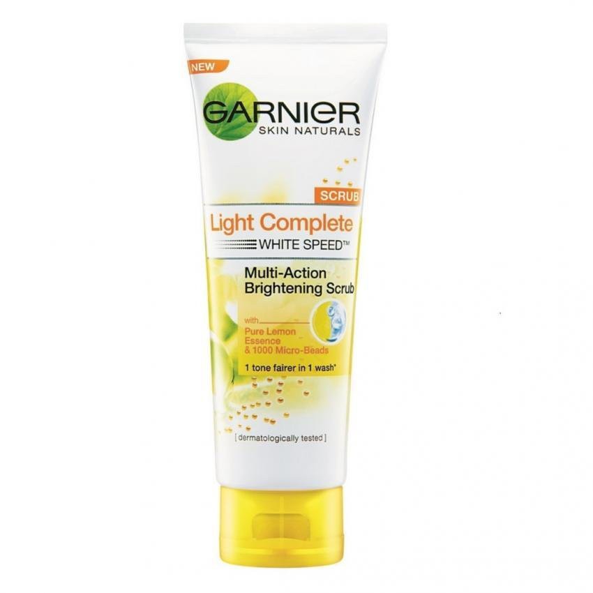garnier light complete facial foam pure lemon