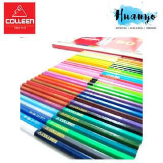 Colleen 787 Neon Colour Pencil 30 Pencils 60 Colors #1