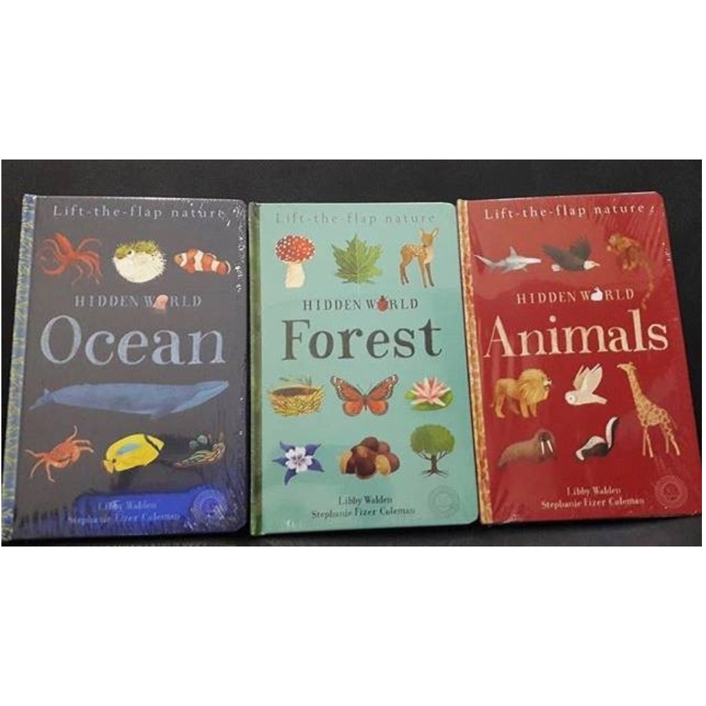 Lift - the - Flap Nature: Hidden World Forest/Ocean/Animals (Beautiful  illustrations, bite sized facts) | Shopee Singapore