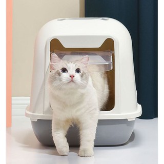 [ Closed Litter Box]Enclosed Cat Litter Box/ Pet Extra Large Box /Large ...