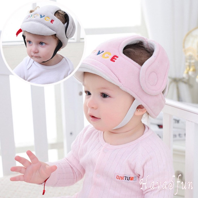 Baby Toddler Head Protective Safety Helmet Hat Headguard Anti-collision JC zx 