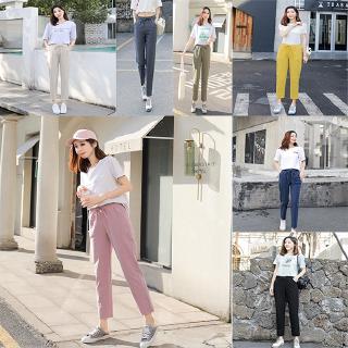 Image of 9 Color New Fashion Women Trousers Female Cotton Loose Casual Pants Plus Size