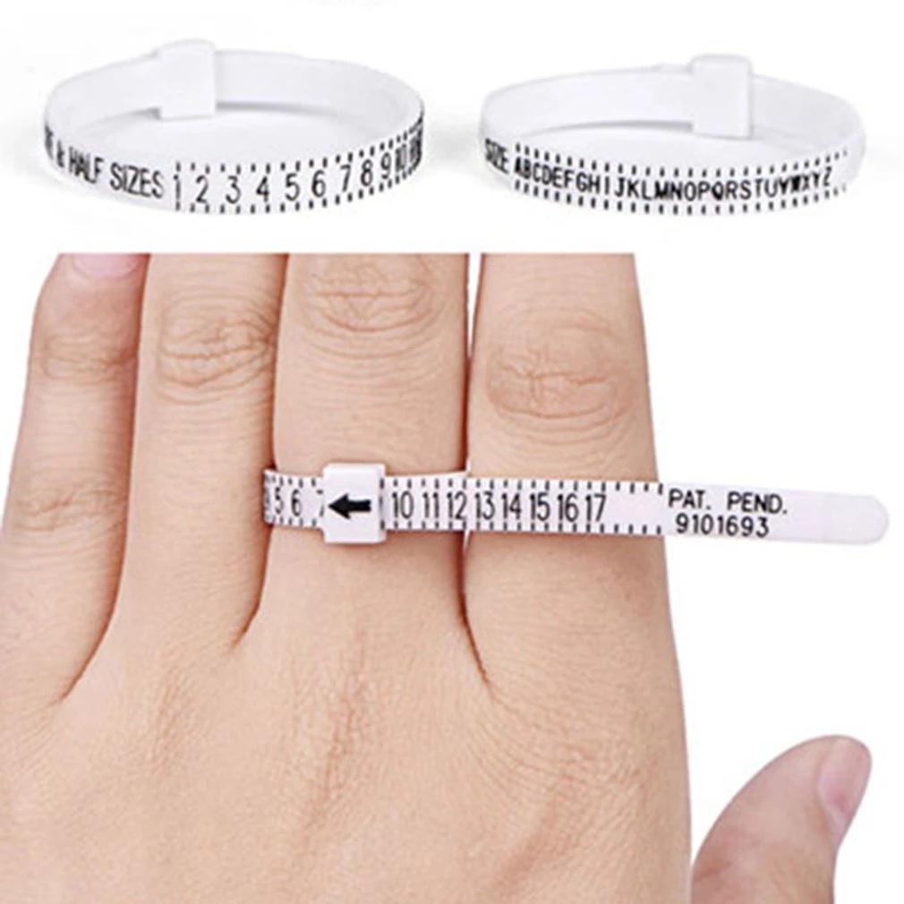 Finger Ring Sizer Ruler Ring Size Measuring Tool Ring Sizer Circle ...