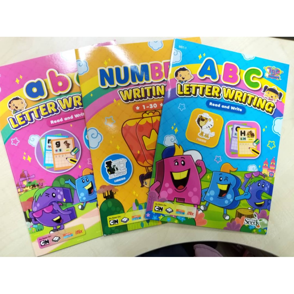 Abc Monsters Writing Abc Abc 123 Shopee Singapore