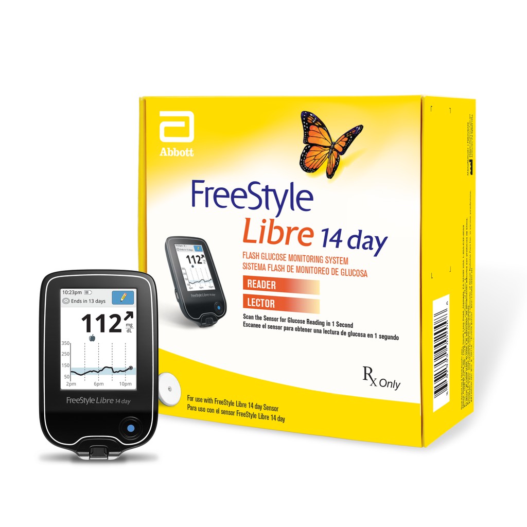 Freestyle Libre Glucose Meter / Sensor [Monitor blood glucose without