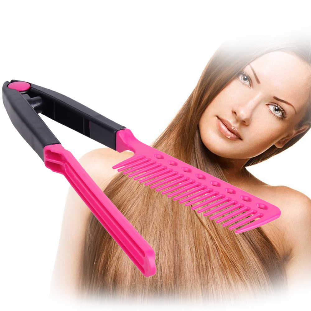Ladies Curly Hair Straight Hair Makeup V Type Clip On Style