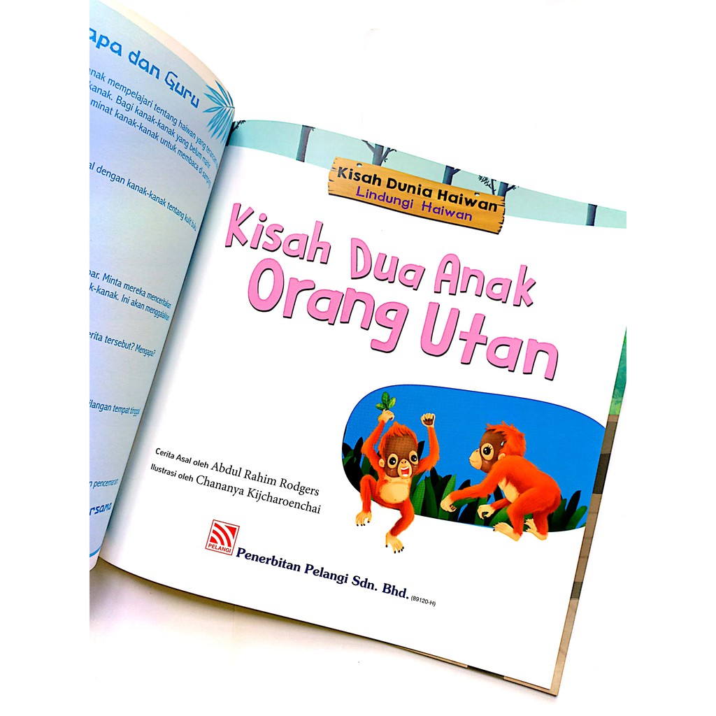 Shop Malaysia Bpm Haiwan World Story Book Picture Haiwan Protection Story Book According To 3 7 Years Shopee Singapore