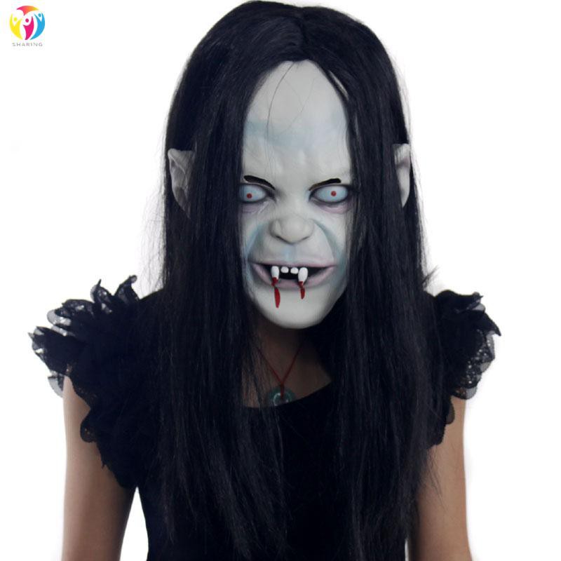 New Cosplay The Grudge Halloween Mask Horrible Fancy Party Scary