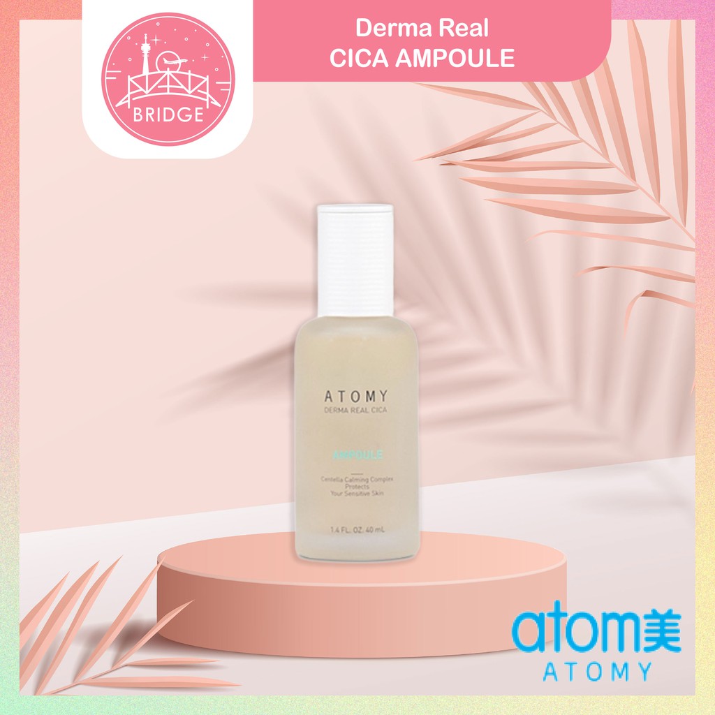 Atomy Derma Real CICA AMPOULE 40ml [100 AUTHENTIC GUARANTEE] Shopee Singapore