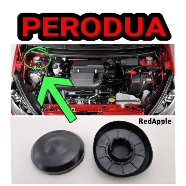 Shop Malaysia 2 Pcs Anti Dust Cover Perodua Myvi Axia Myvi Lagi Best Alza Viva Kelisa Kenari Absorber Upper Bush Cover Top Cover Shopee Singapore