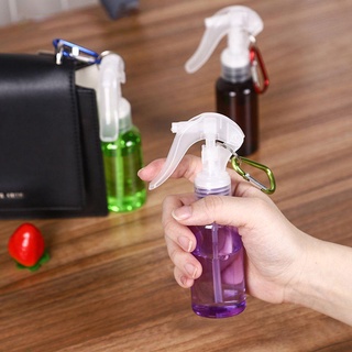 60ML Portable Empty Refillable Keychain White Nozzle Spray Bottle / Multicolor Spray Bottles / Essential Oils Perfume Cosmetic Traveling Bottle