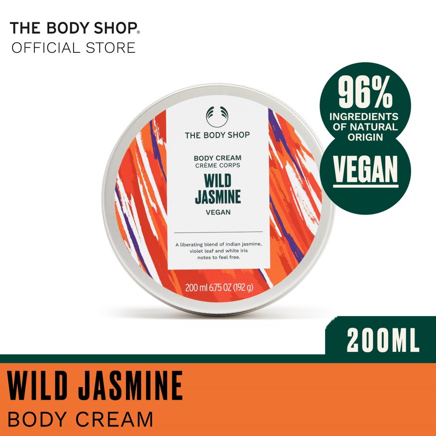 The Body Shop Wild Jasmine Body Cream (200ML) Shopee Singapore