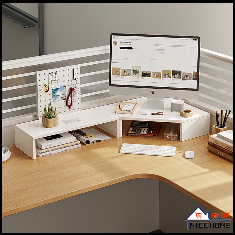 Nice Home Small Bookshelf on the Desk Storage Table Small Shelf