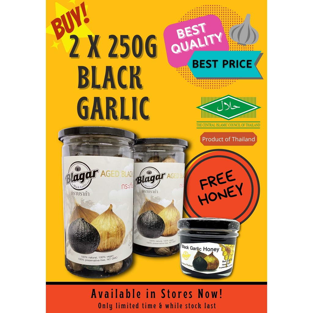 Black Garlic 90 Days Fermentation Shopee Singapore