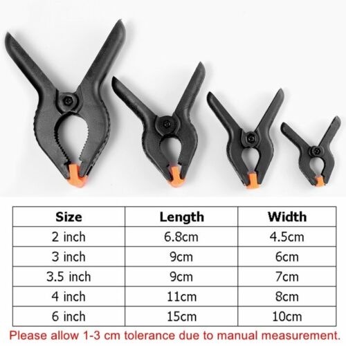 Canvas Artwork or Home Applications Neewer 24-pack Muslin Backdrop Spring Clamp 4.5 inches/11.4 centimeters Heavy Duty Clip for Photo Studio Photography Backgrounds 