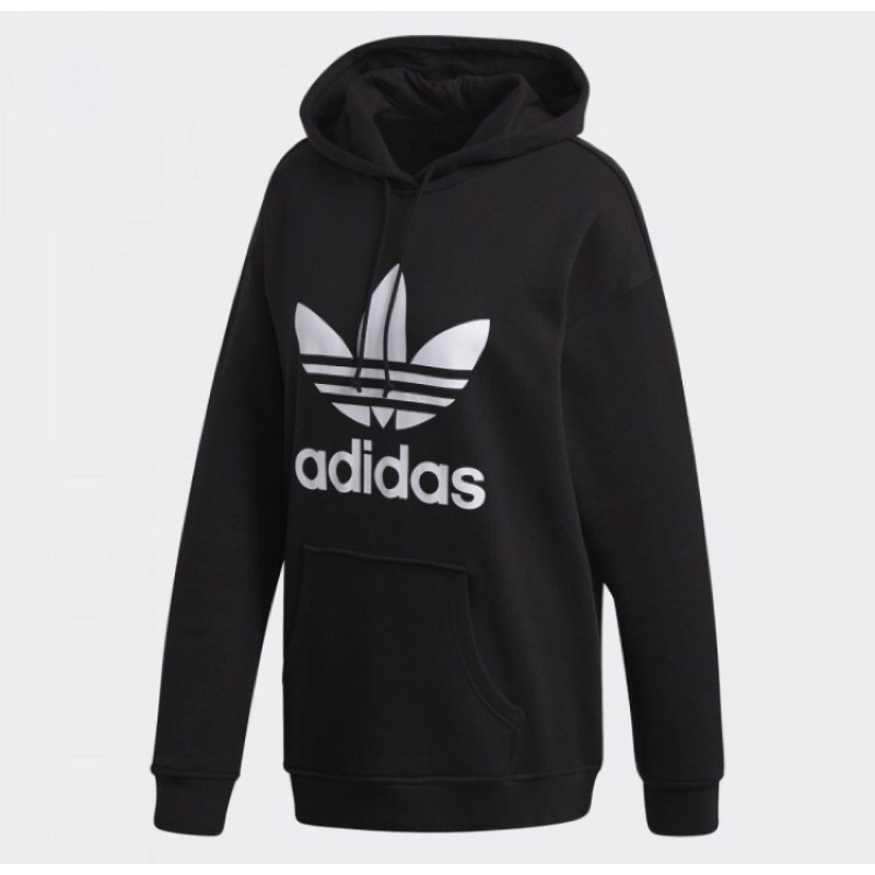 adidas black hoodie womens