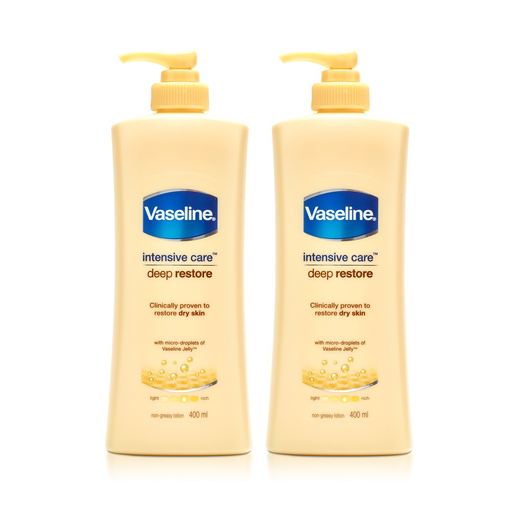 vaseline lotion deep restore
