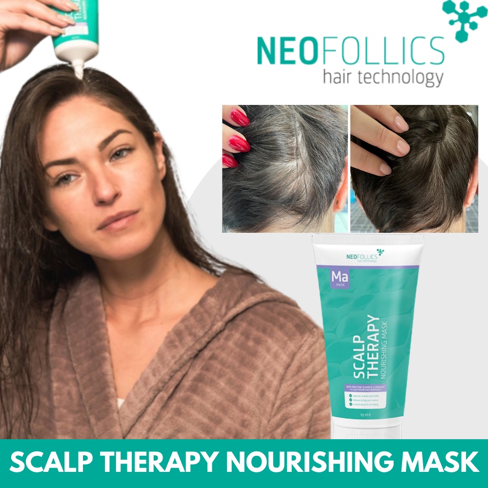 Neofollics Scalp Therapy Nourishing Mask for for Dandruff, Flakes