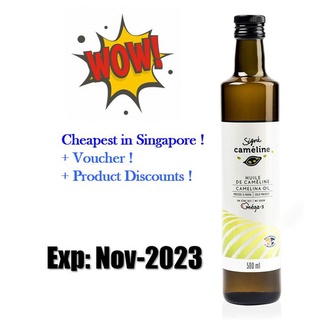 Labo Nutrition Camelina Oil 500ml Healthiest Cooking Oil High Smoke Point High Omega 3 Shopee Singapore