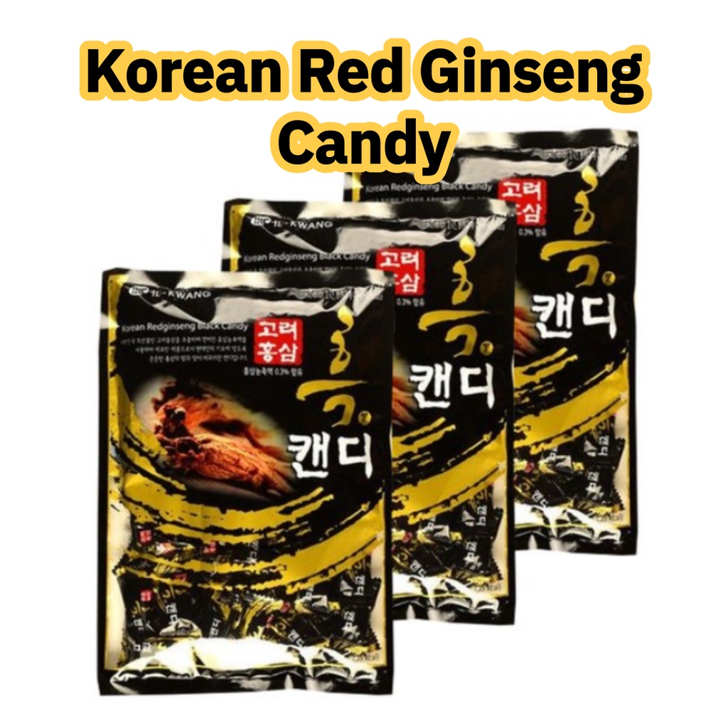 [ILKWANG]Korean Red Ginseng Black Candy 300g Shopee Singapore