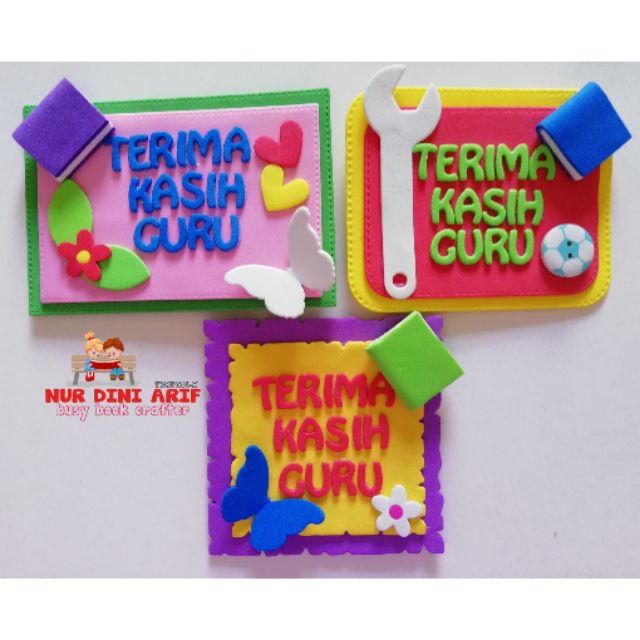 1pc Fridge Magnet Hadiah Hari Guru Terima Kasih Guru Shopee Singapore