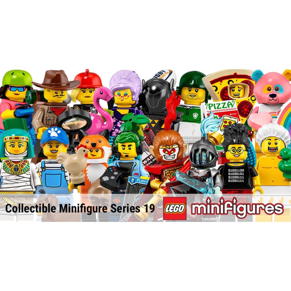 LEGO 71025 Minifigure Series 19 (Complete Set Of 16) | Shopee Singapore