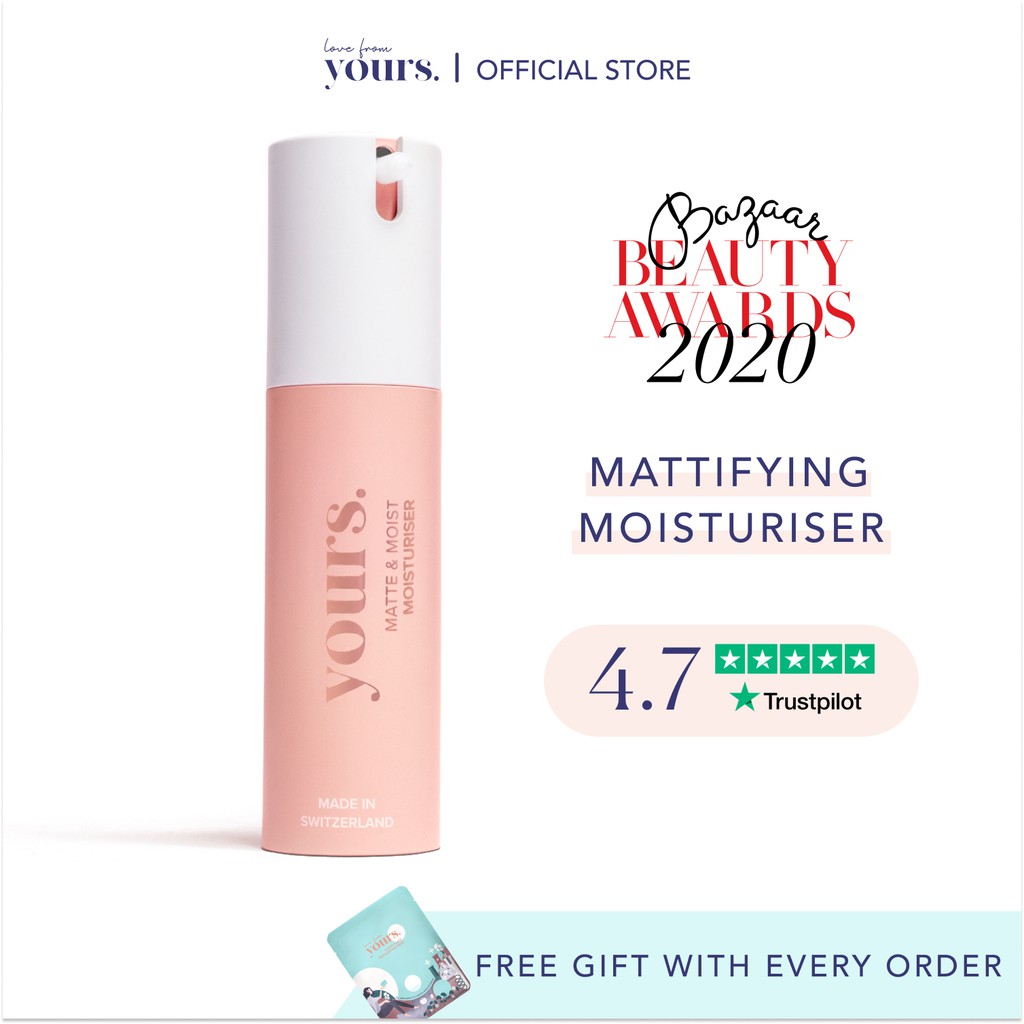 mattifying moisturiser for oily skin
