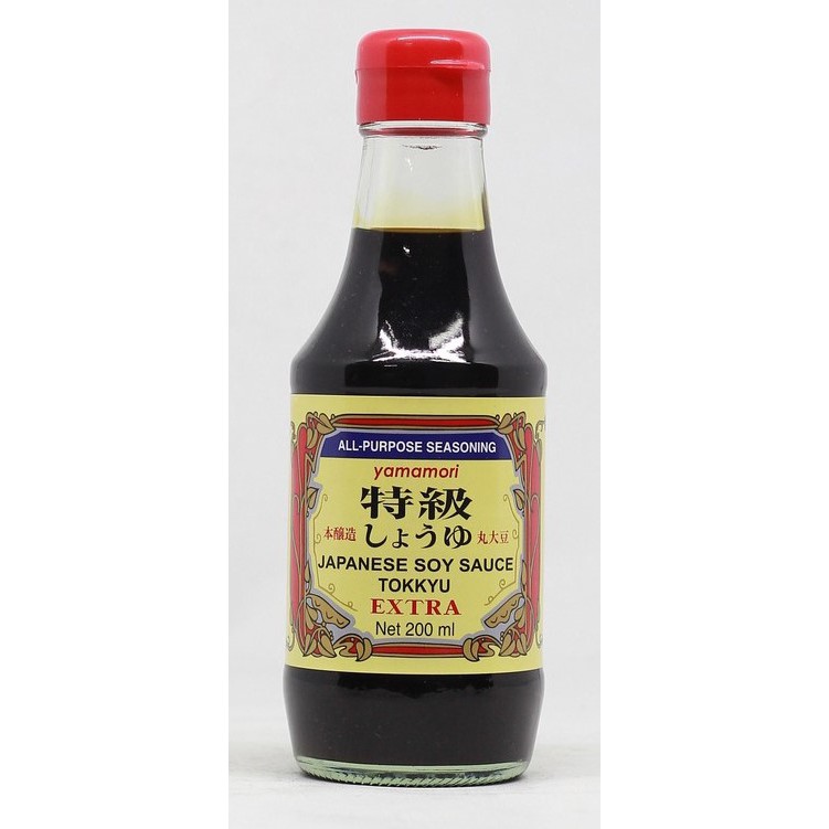 Yamamori Japanese Soy Sauce 200 ml / Tokkyu All Purpose Seasoning