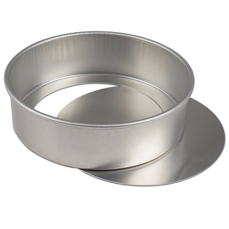 Aluminium round cake tin with removable base 6/8/9/10 inch Shopee