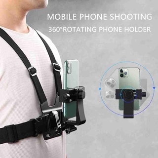 Camera Clip Belt Holster Mount Waist Clips Holder Backpack Camera Clip Chest Shoulder Strap Mount 360 Degree Rotary Phone Holder