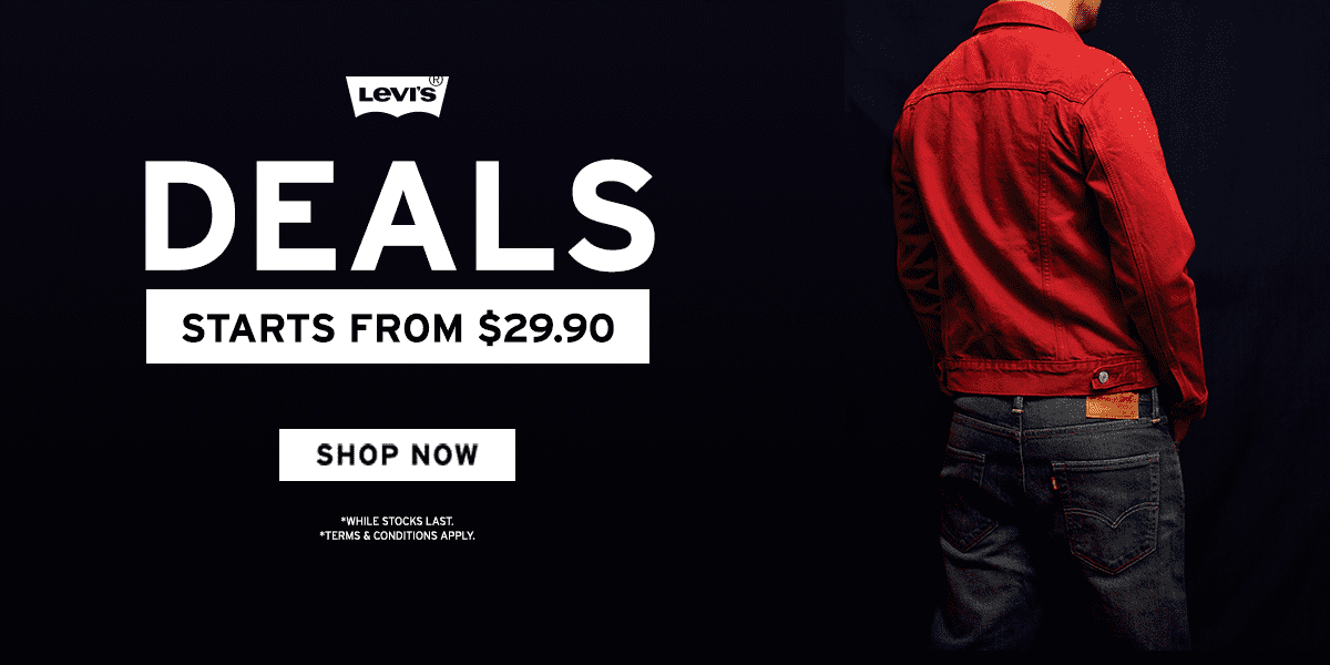 Levi's Official Store, Online Shop Shopee Singapore