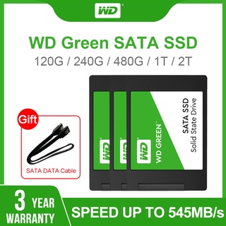 Western Digital WD GREEN SSD 120GB 240GB notebook SSD SATA3 internal solid state drive 2.5” 480gb 1TB for laptop pc