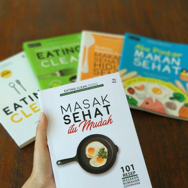Healthy Cooking Is Easy Tumiwa Bonus Book The Power Of Nekat Shopee Singapore