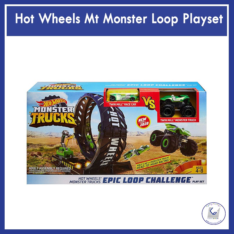 mattel monster trucks epic loop challenge