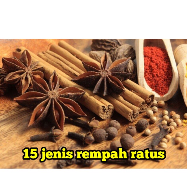 Readystock 15 Jenis Rempah Ratus Masakan 15 Spices Cooking Ingredients Shopee Singapore