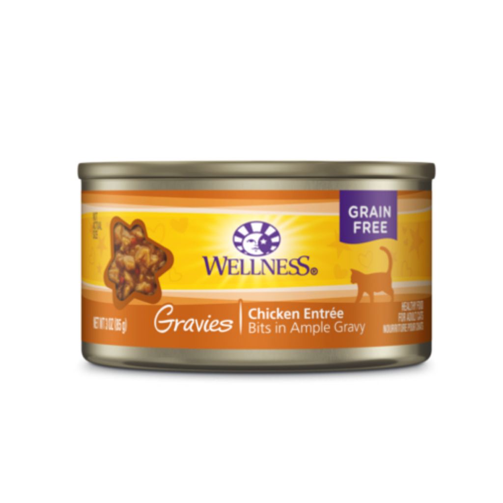 Wellness Complete Health Gravies Chicken Canned Cat Food, 85g | Shopee ...