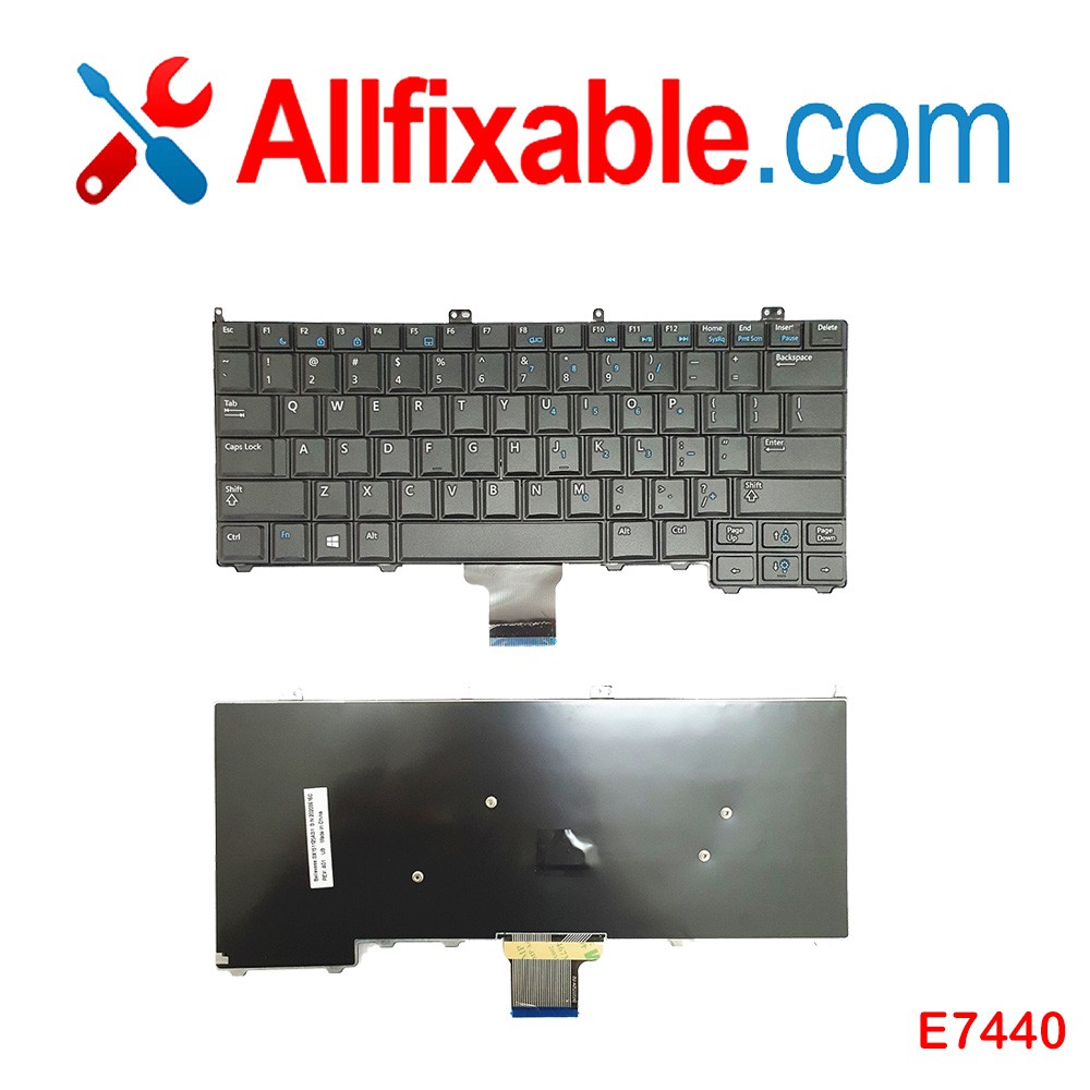 Dell Latitude E7240 E7440 Series 0npr1d Vbs Notebook Replacement Keyboard Shopee Singapore
