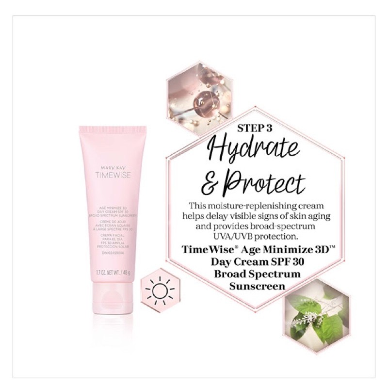 timewise 3d day cream non spf