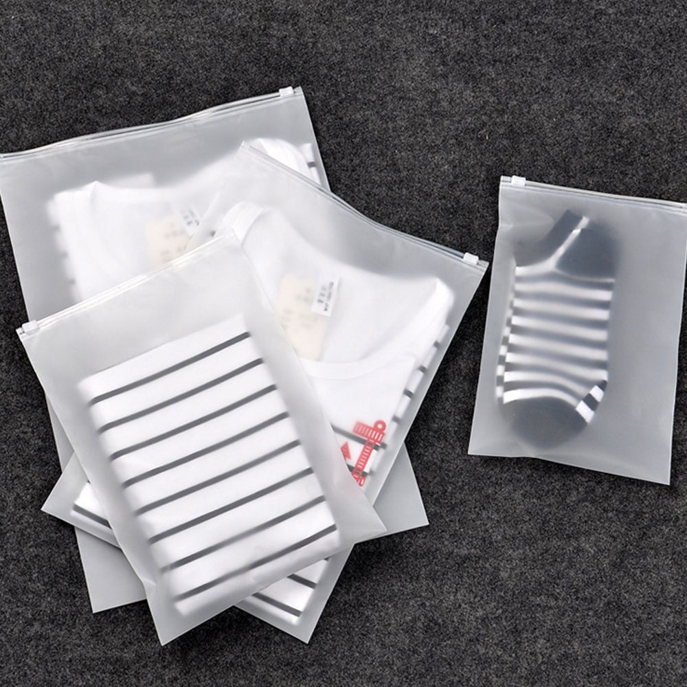 clear plastic packing cubes