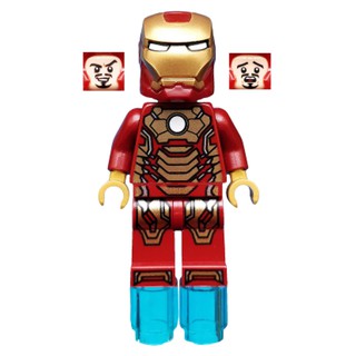 Lego Marvel Super Heroes Iron Man Mark 43 Armor Minifigure Shopee Singapore