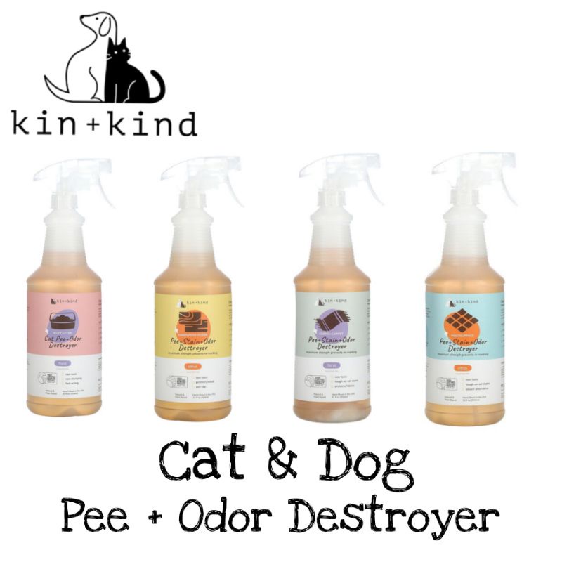 [Kin + Kind] Kitten Litter, Cat Dog Pee Stain Odor Destroyer (354ml