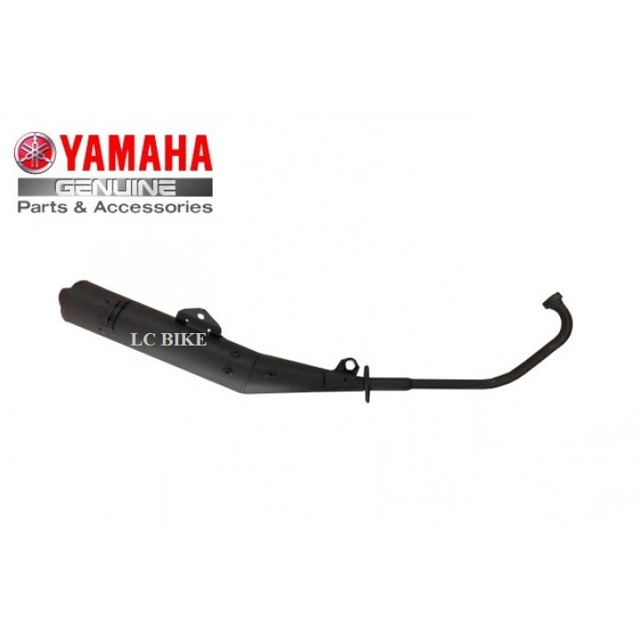 Shop Malaysia Lc135 V1 V2 V3 V4 Exhaust Pipe 100 Hly Original Yamaha Ekzos Exzos Shopee Singapore