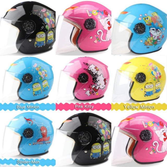 Ready Stock Kids Helmet Helmet Kanak Kanak Shopee Singapore