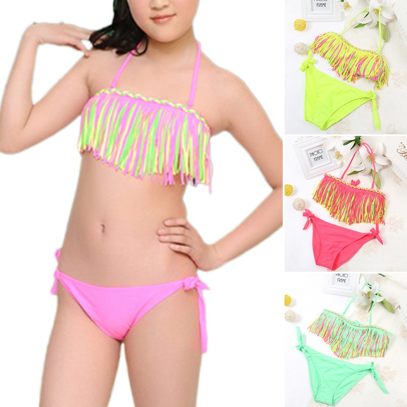 kids padded bikini