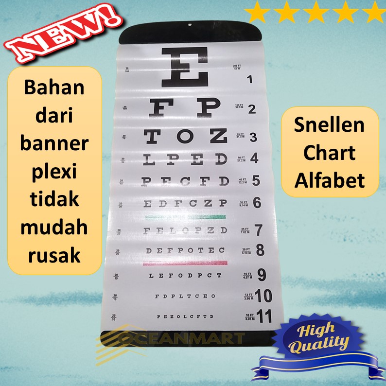 MATA Snellen Chart Alphabet snellen e Chart snellen Chart alvabed Eye