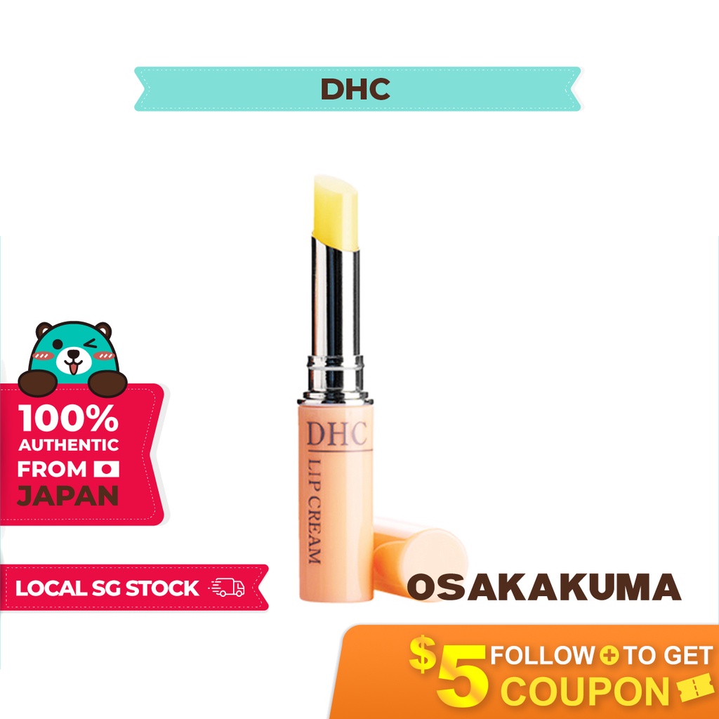 DHC medicated lip balm 1.5g [Ship from SG / 100% Authentic] | Shopee ...