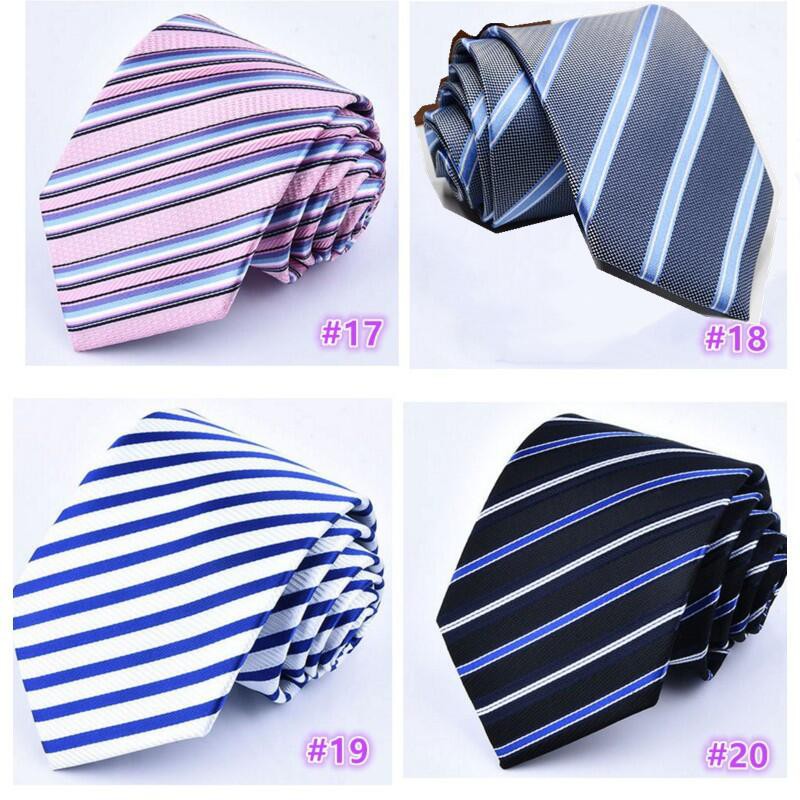 Image of Men's Woven Silk business Fashion Necktie Wedding Tie #8