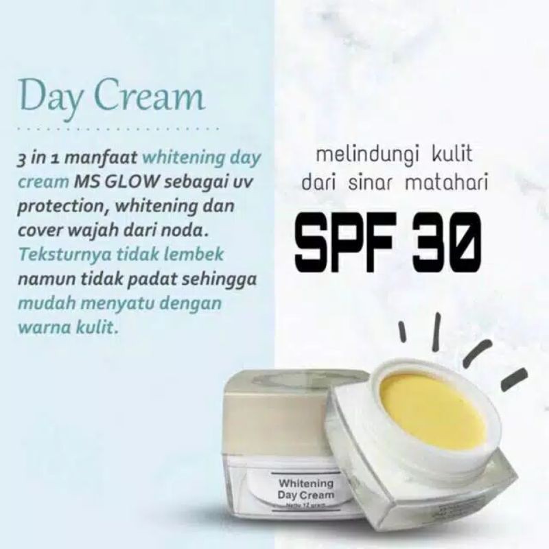 Glow day cream
