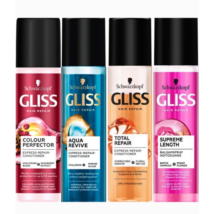 Schwarzkopf Gliss Hair Repair 200ml Shopee Singapore